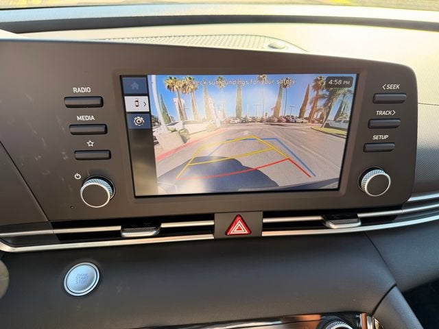 2025 Hyundai Elantra Hybrid Blue