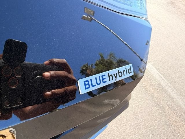 2025 Hyundai Elantra Hybrid Blue