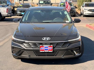 2025 Hyundai Elantra Hybrid Blue