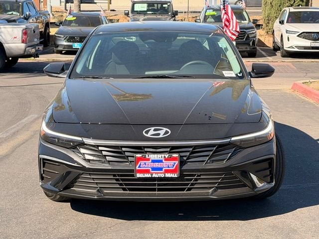 2025 Hyundai Elantra Hybrid Blue