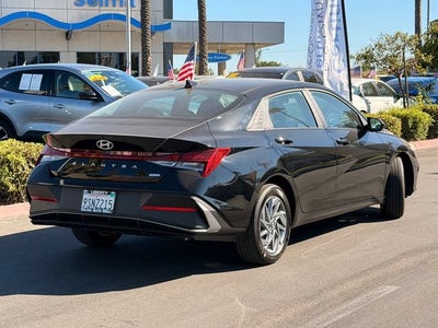 2025 Hyundai Elantra Hybrid Blue
