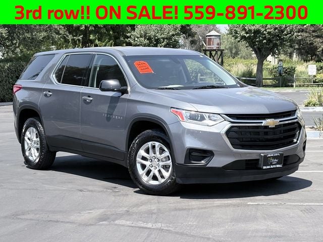 Used 2020 Chevrolet Traverse LS with VIN 1GNEVFKW8LJ127774 for sale in Selma, CA