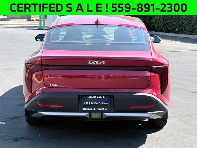 2025 Kia K4 LXS