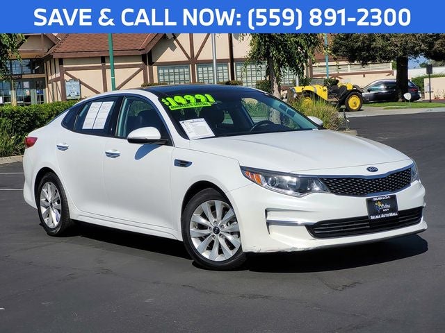 Used 2018 Kia Optima EX with VIN 5XXGU4L33JG204629 for sale in Selma, CA