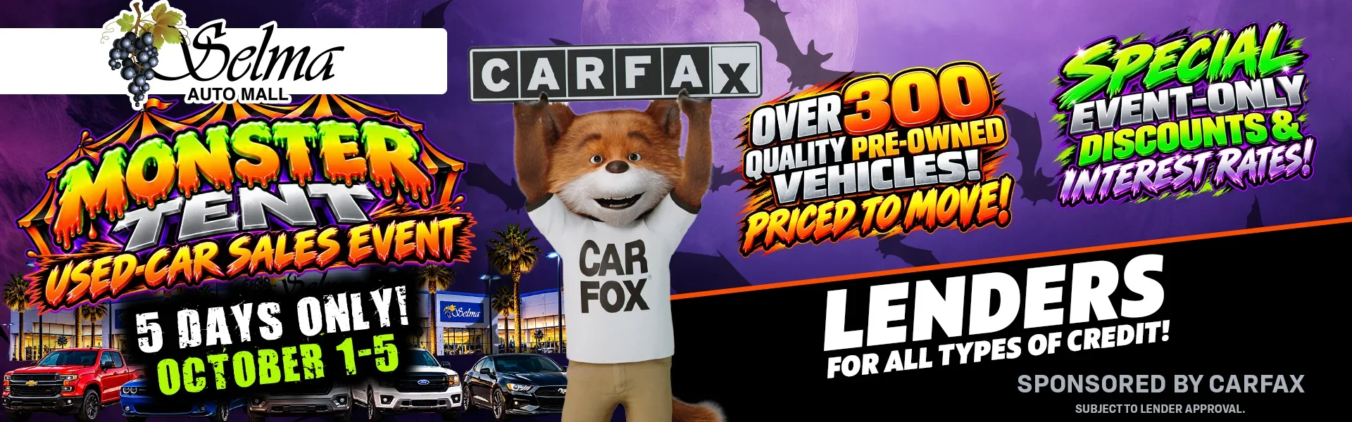 User car Sales Event
