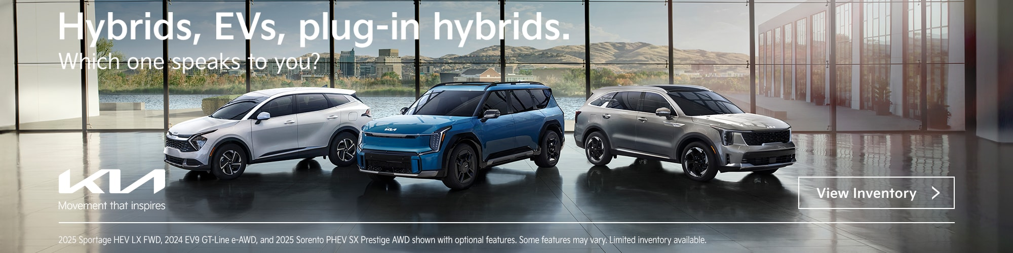 Kia Hybrids, EVs, plug-in hybrids in Selma CA